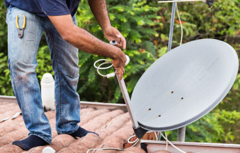 تركيب ستالايت في الكويت 3 Satellite installation mini 2